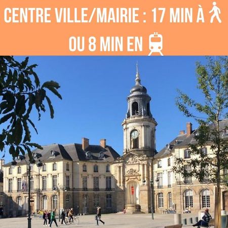 شقة Le Fatsia - Rennes Gare T2 المظهر الخارجي الصورة