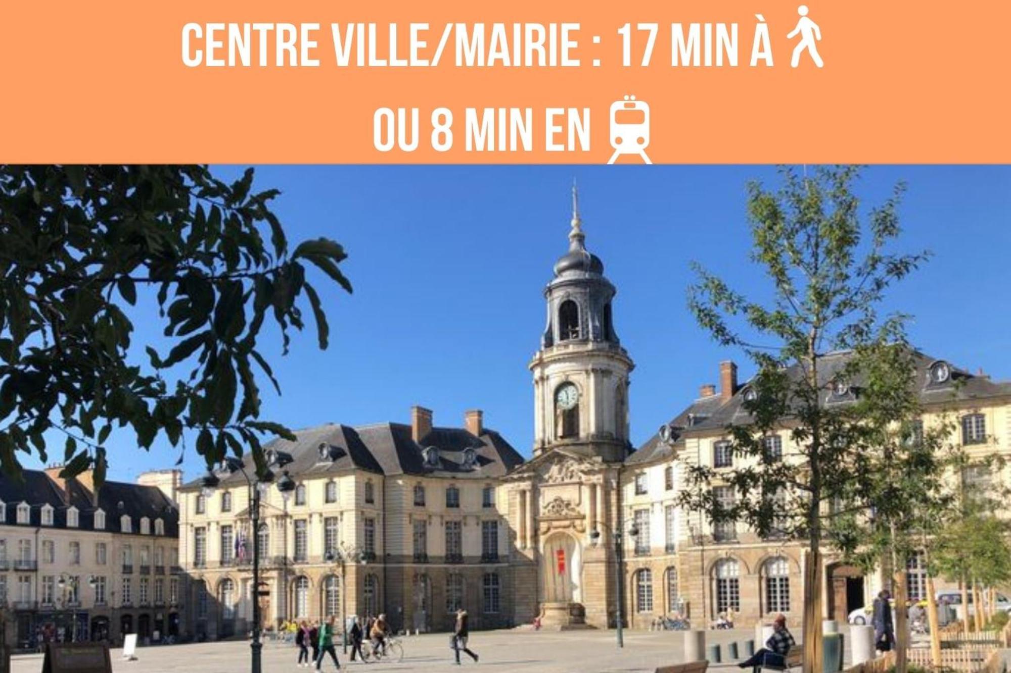 شقة Le Fatsia - Rennes Gare T2 المظهر الخارجي الصورة